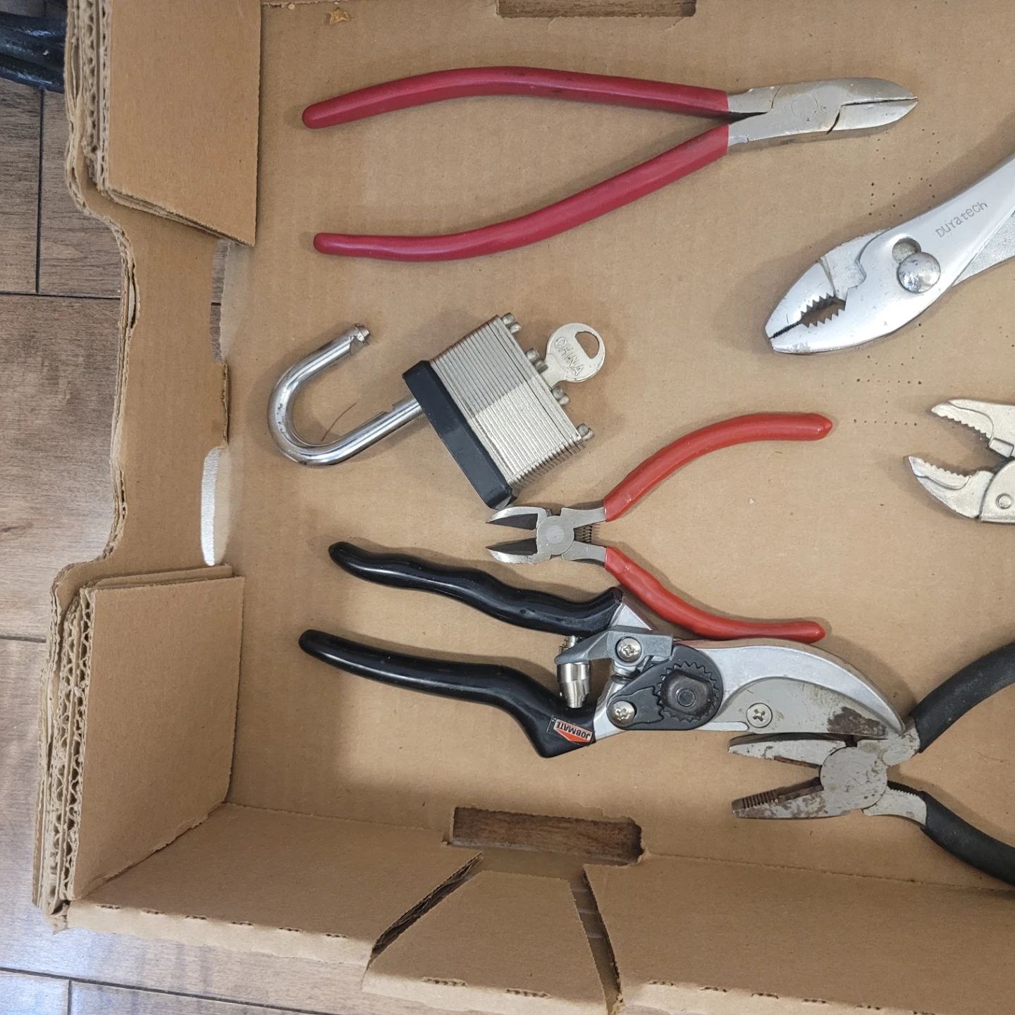 Assorted Pliers, Lock, and Garden Shears - photo 2