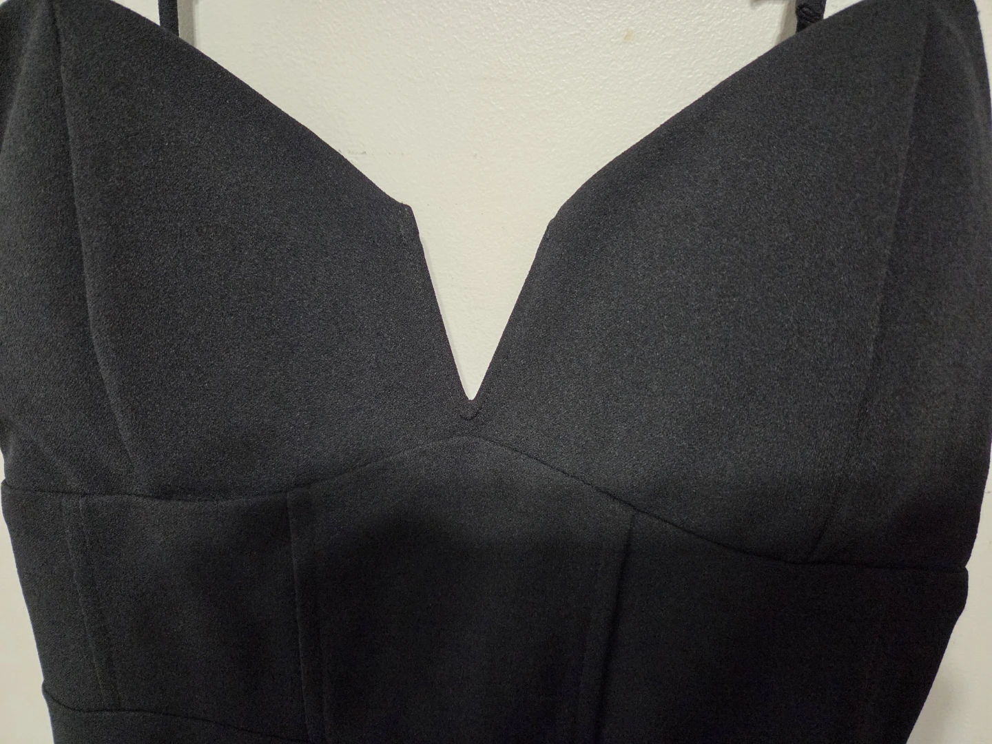 Black Maxi Dress with Slit - photo 2