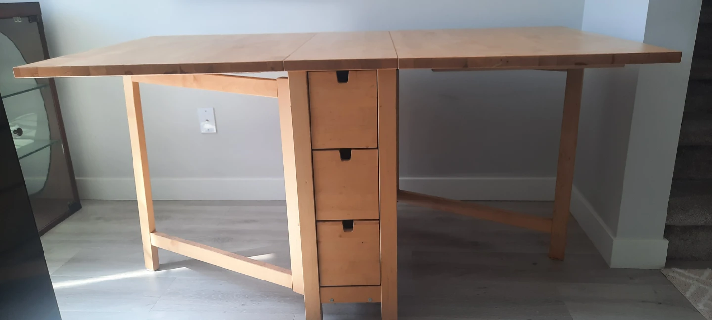 Wooden Desk with 6 Drawers - photo 3