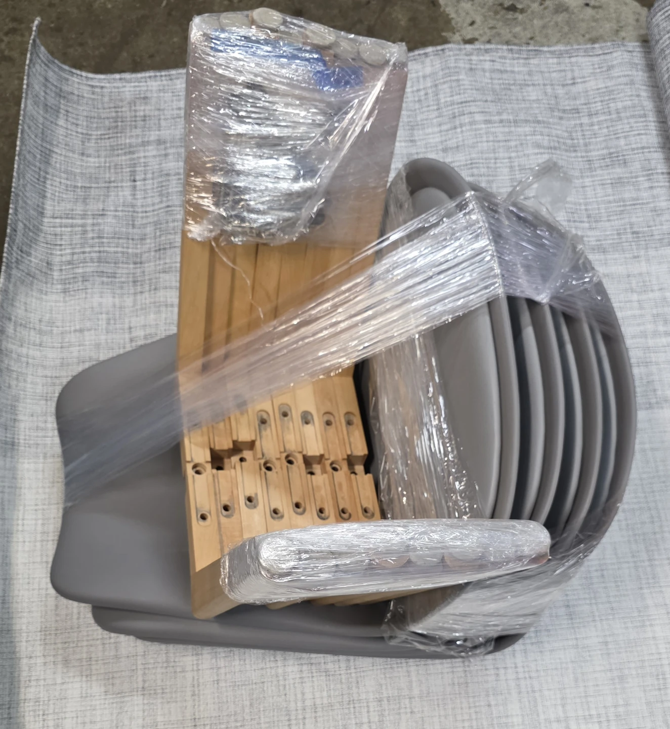 Grey Dining Chairs - Set of 4 - photo 3
