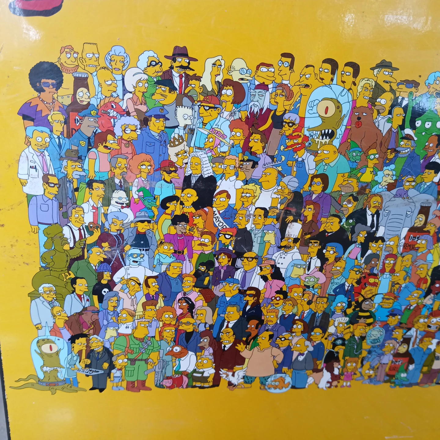 The Simpsons Poster on board - photo 2