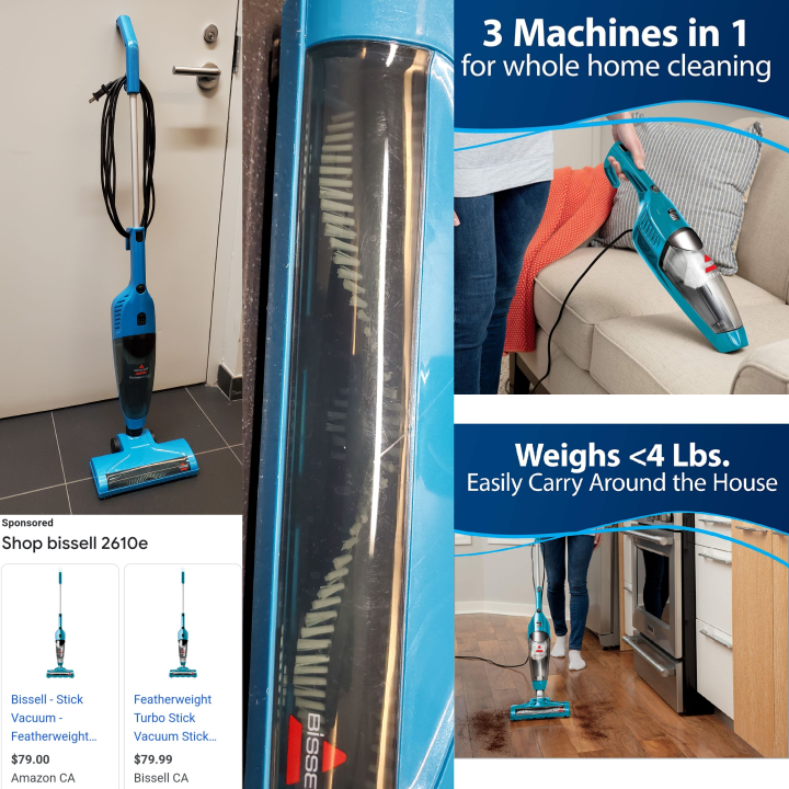 ✴️Bissell 2610B Featherweight Turbo Stick Vacuum - photo 4