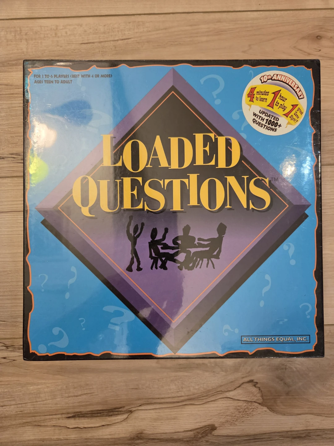 Loaded Questions Party Board Game 2003