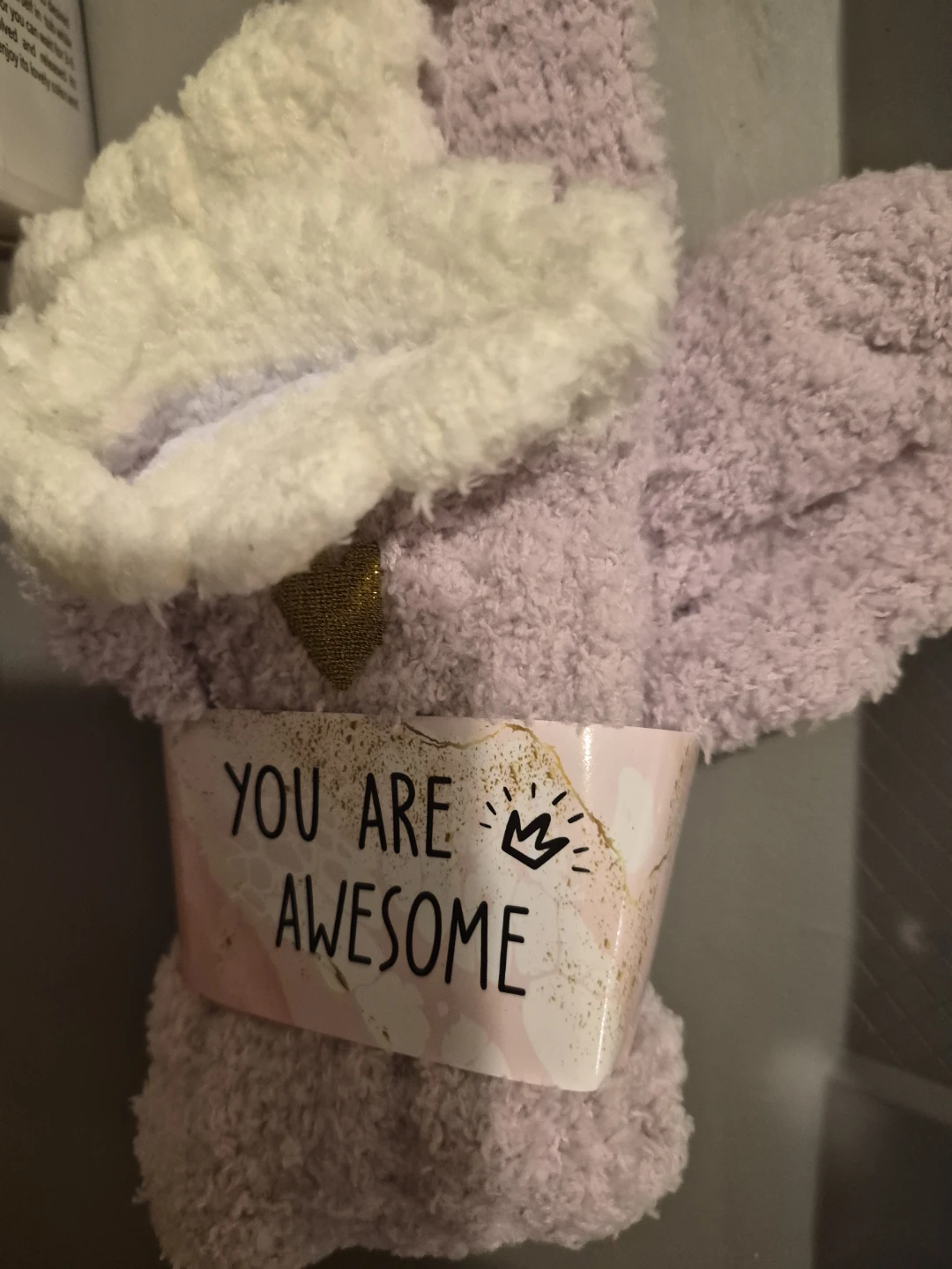 Lavender Bath Set with Cozy Socks - photo 3