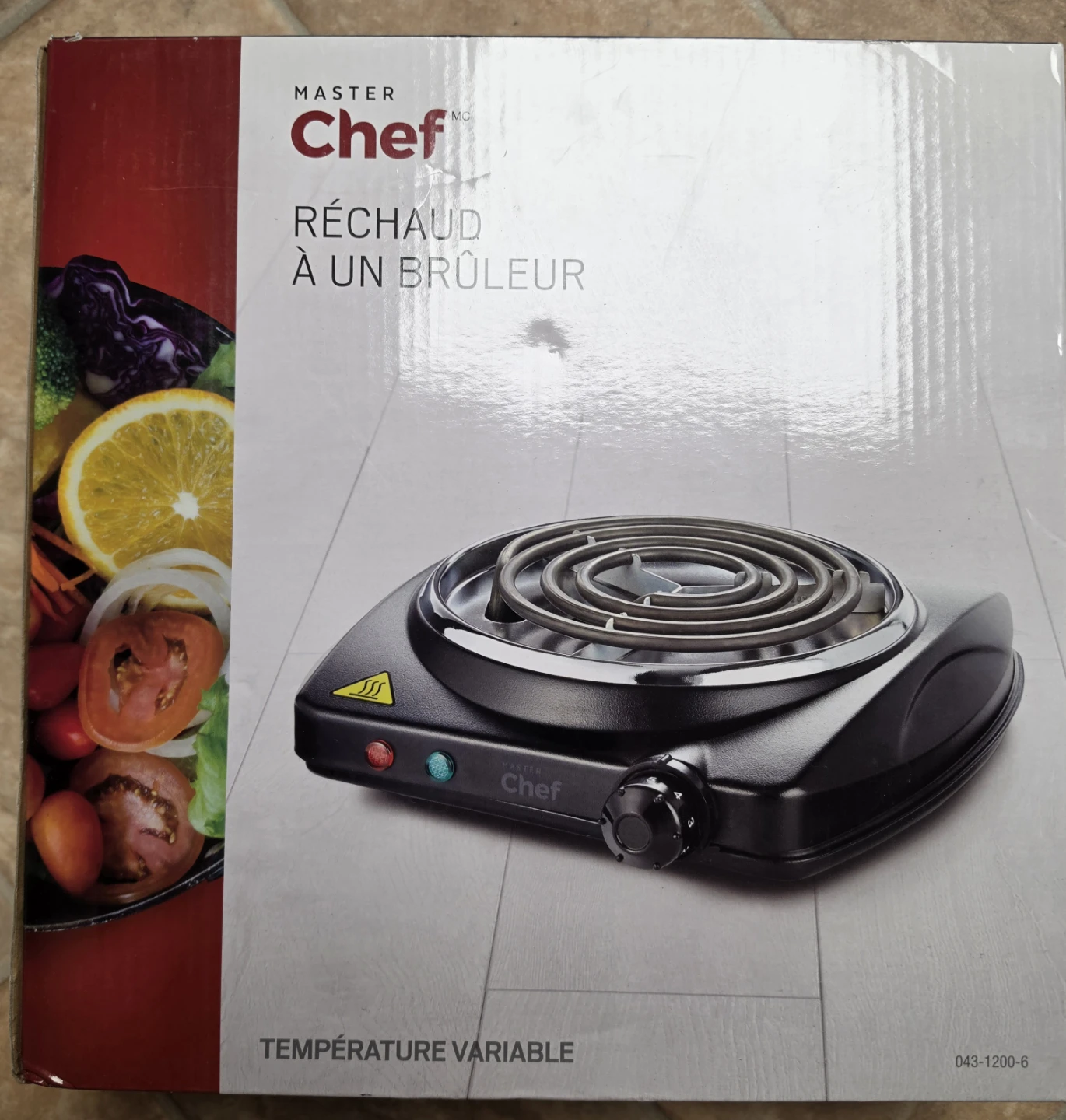 (NEW) Master Chef Single-Burner Cooktop- Set - photo 2