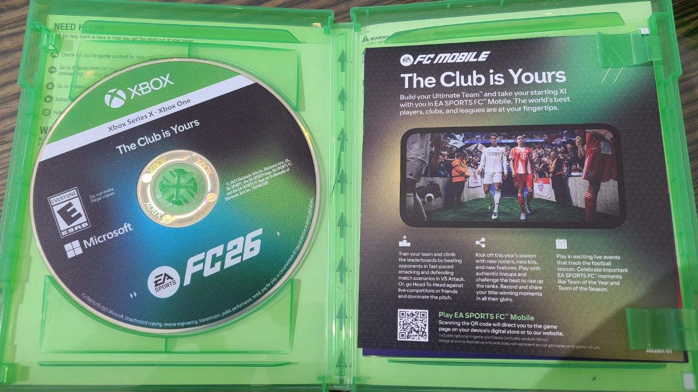EA Sports ⚽ FC 26 Soccer Xbox Series X/S, Xbox One Game - photo 5