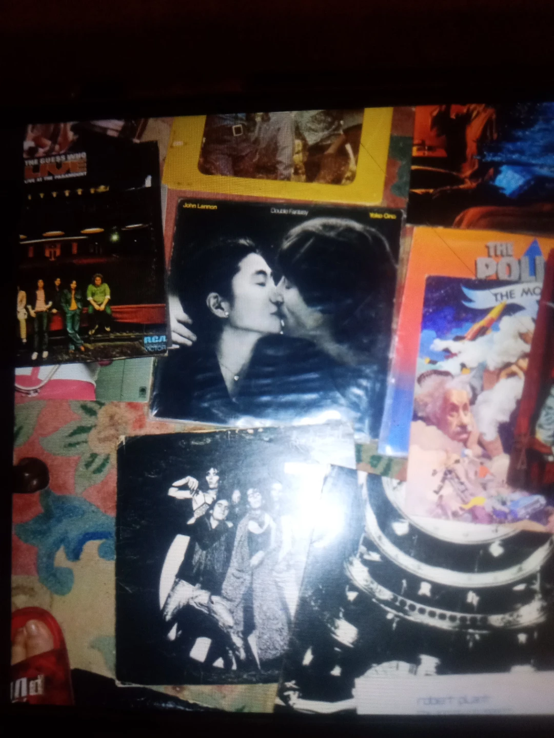 Vintage LP records