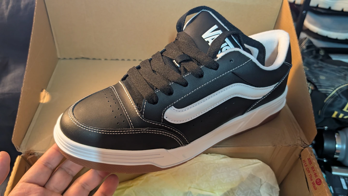 Vans "Off The Wall" Skate Shoes - Black/White - photo 2