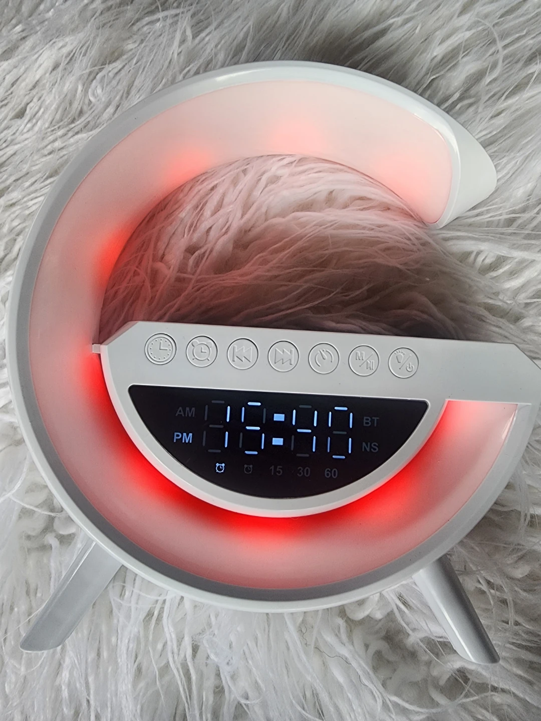 Phone Charging Alarm Clock Lamp - photo 5