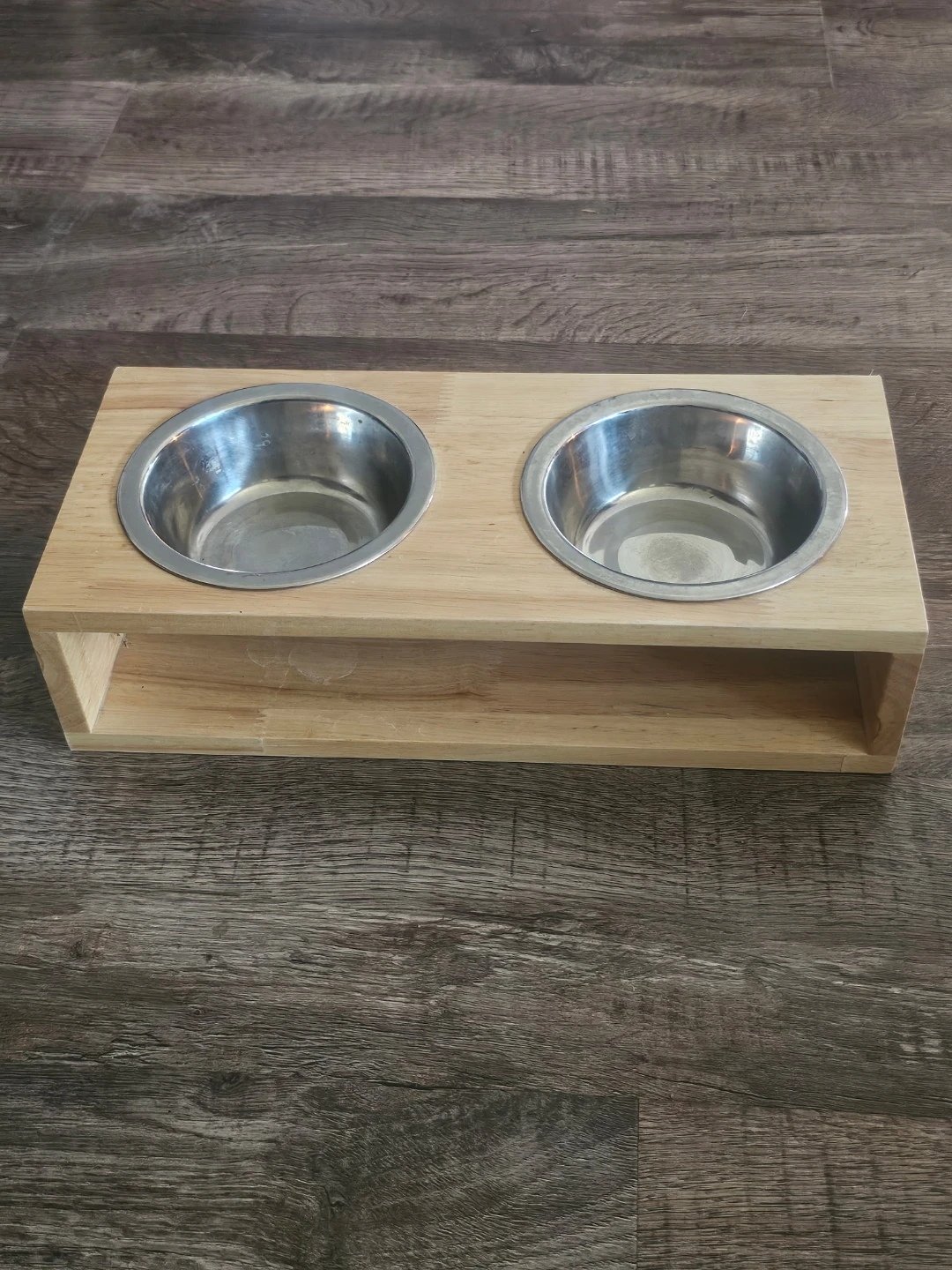 Wooden Elevated Dog Bowls