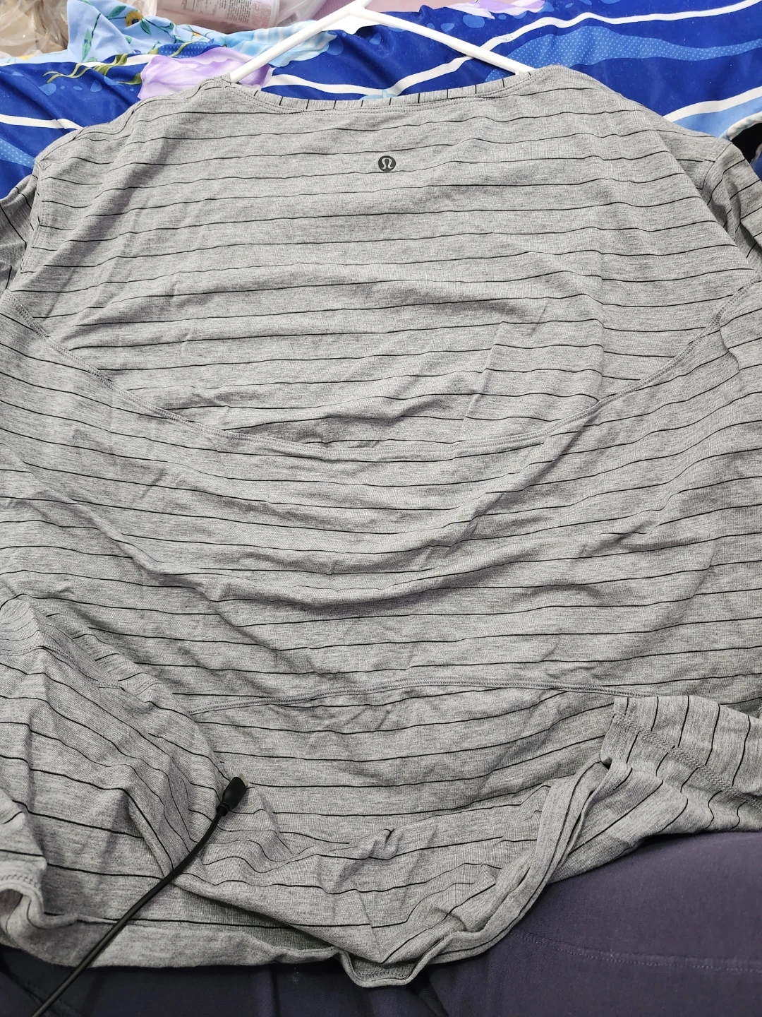 Lululemon Striped Long Sleeve Shirt, XL - photo 3