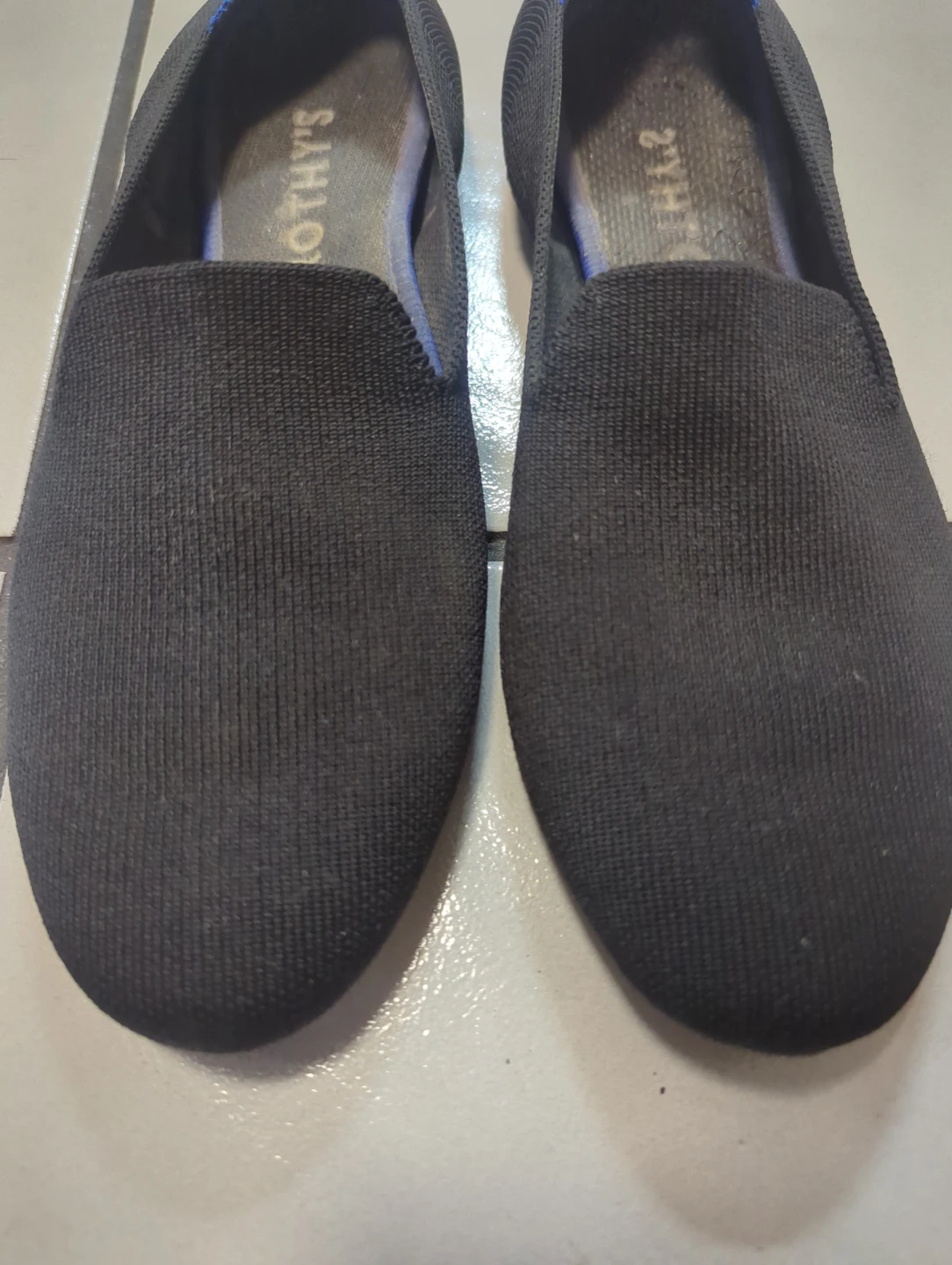 Rothy's Black Knit Loafer Flats Women's Shoes