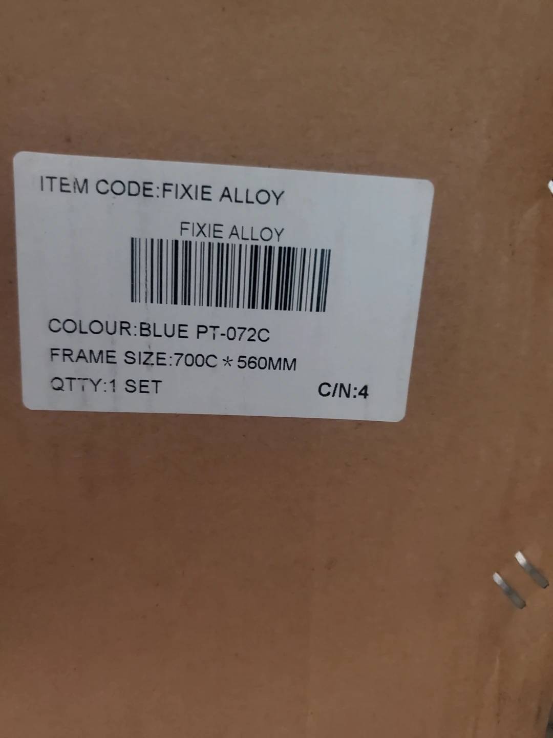 Fixie Alloy Bike