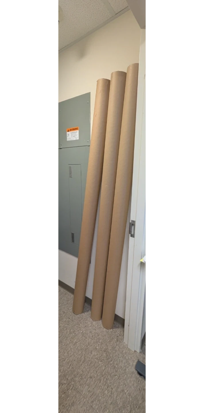 Cardboard Tubes Lot of 3 - photo 2