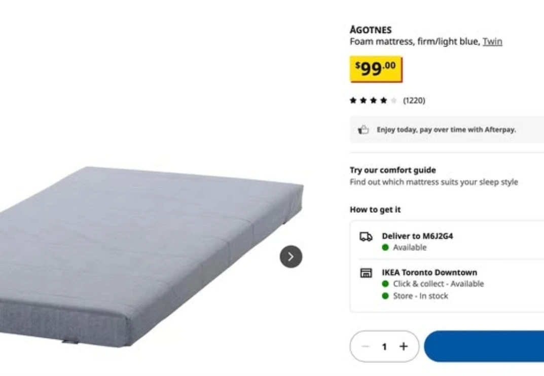 IKEA Twin mattress - photo 2