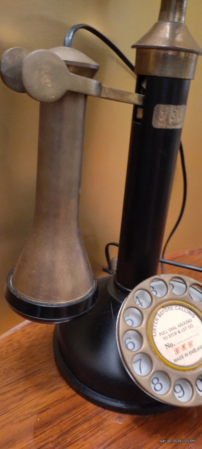 Antique GEC Candlestick Telephone - photo 2