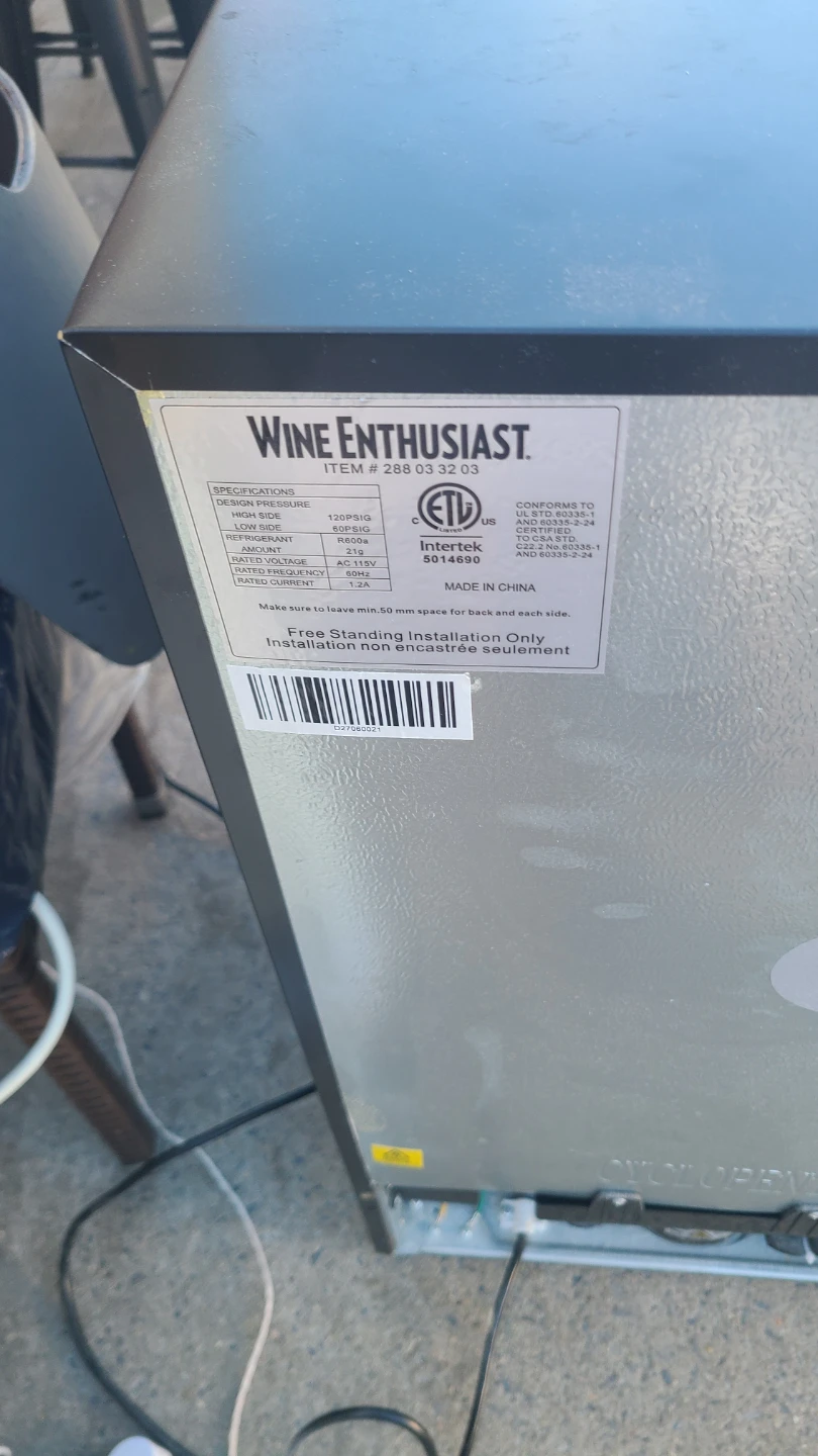 Wine Enthusiast 18 Bottle Wine Cooler - photo 5