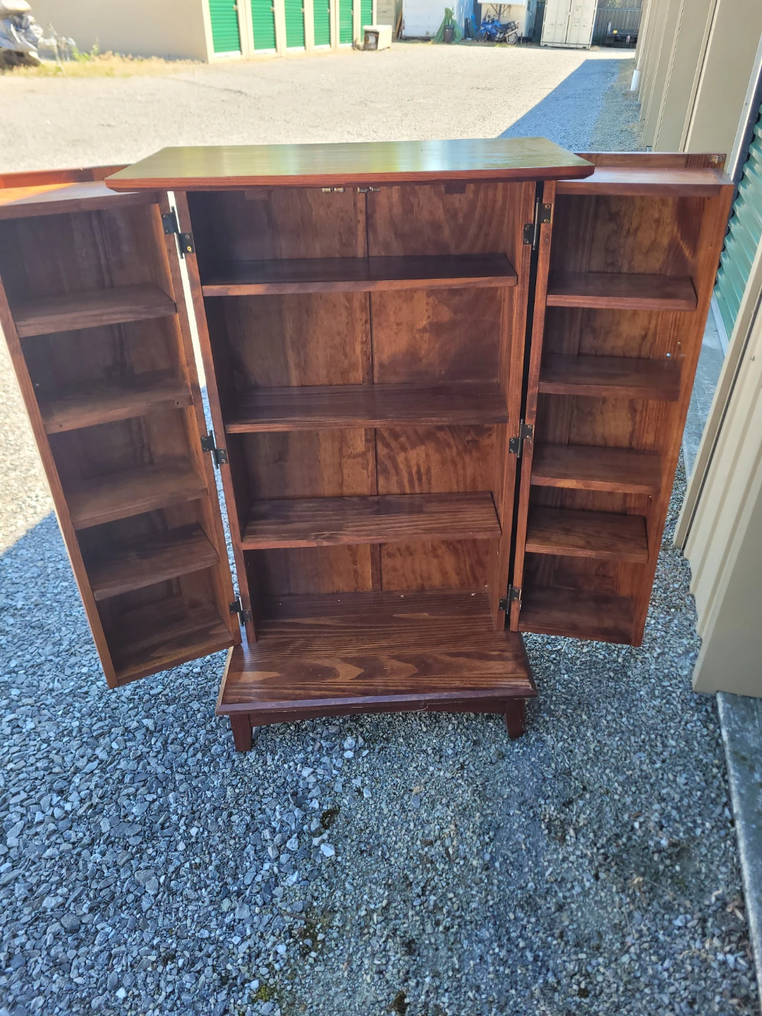 Small wooden  jam cupboard - photo 2