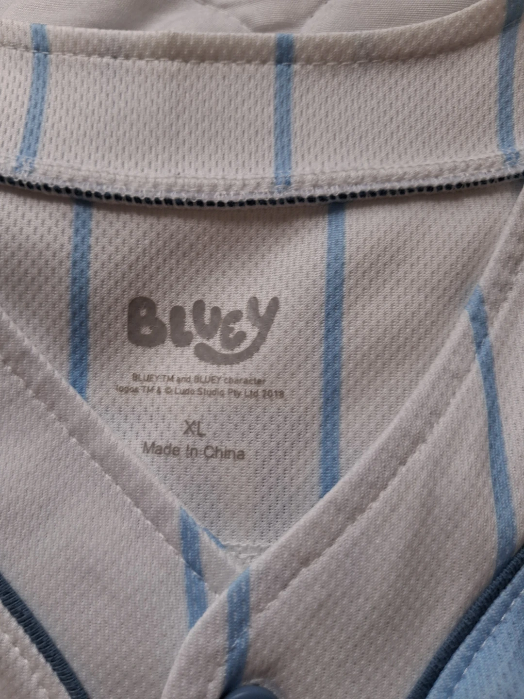 Bluey Baseball Jersey Size XL - photo 3