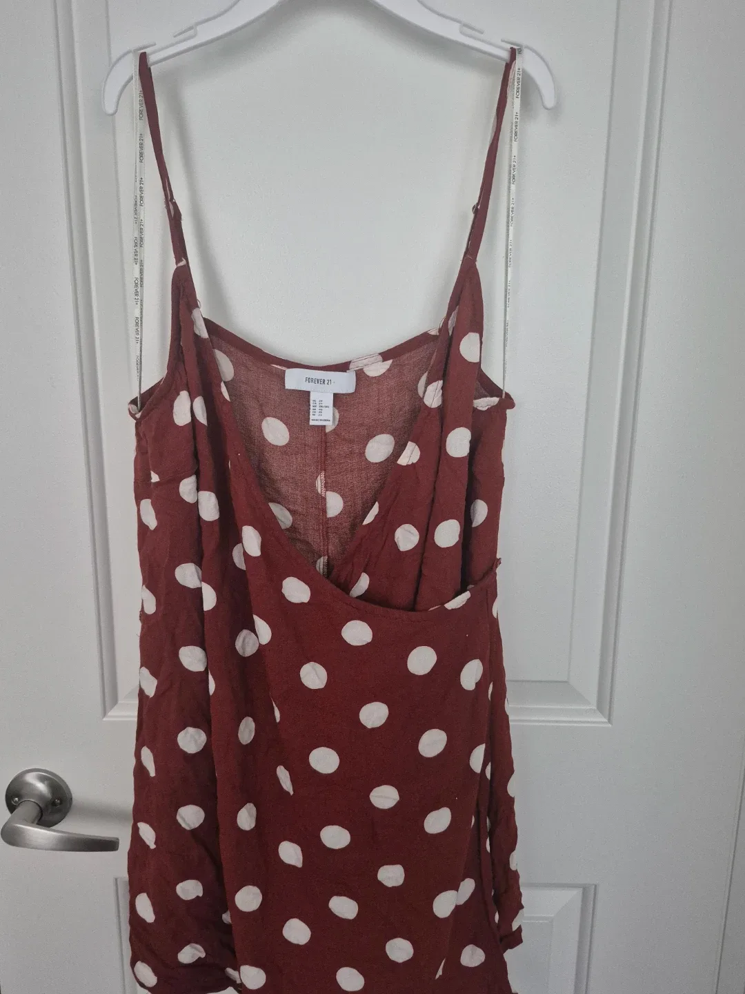 Forever 21 Polka Dot Spaghetti Strap Dress