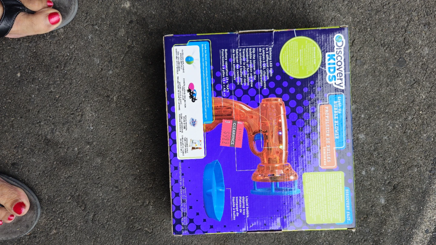 Discovery Kids Light-Up Bubble Blower Toy - photo 3
