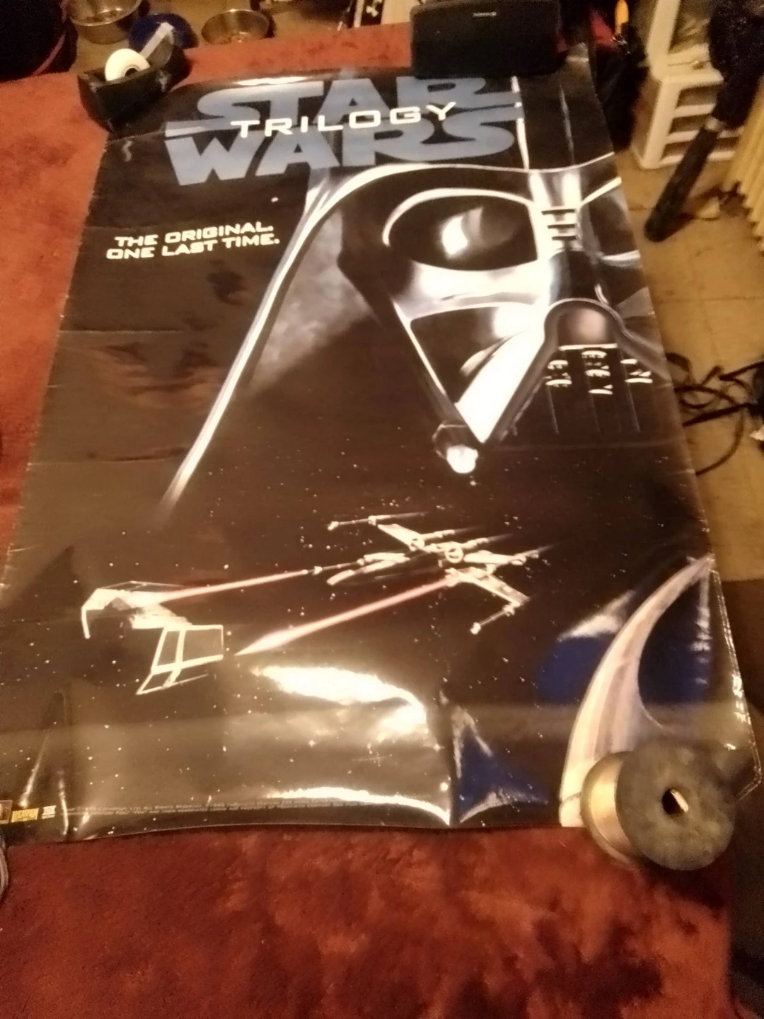 Star Wars Trilogy Movie Poster ⚽