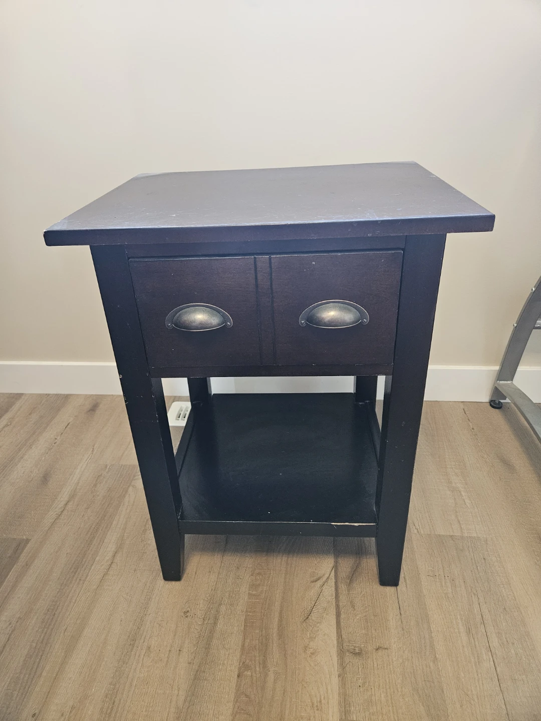 Dark Brown Nightstand