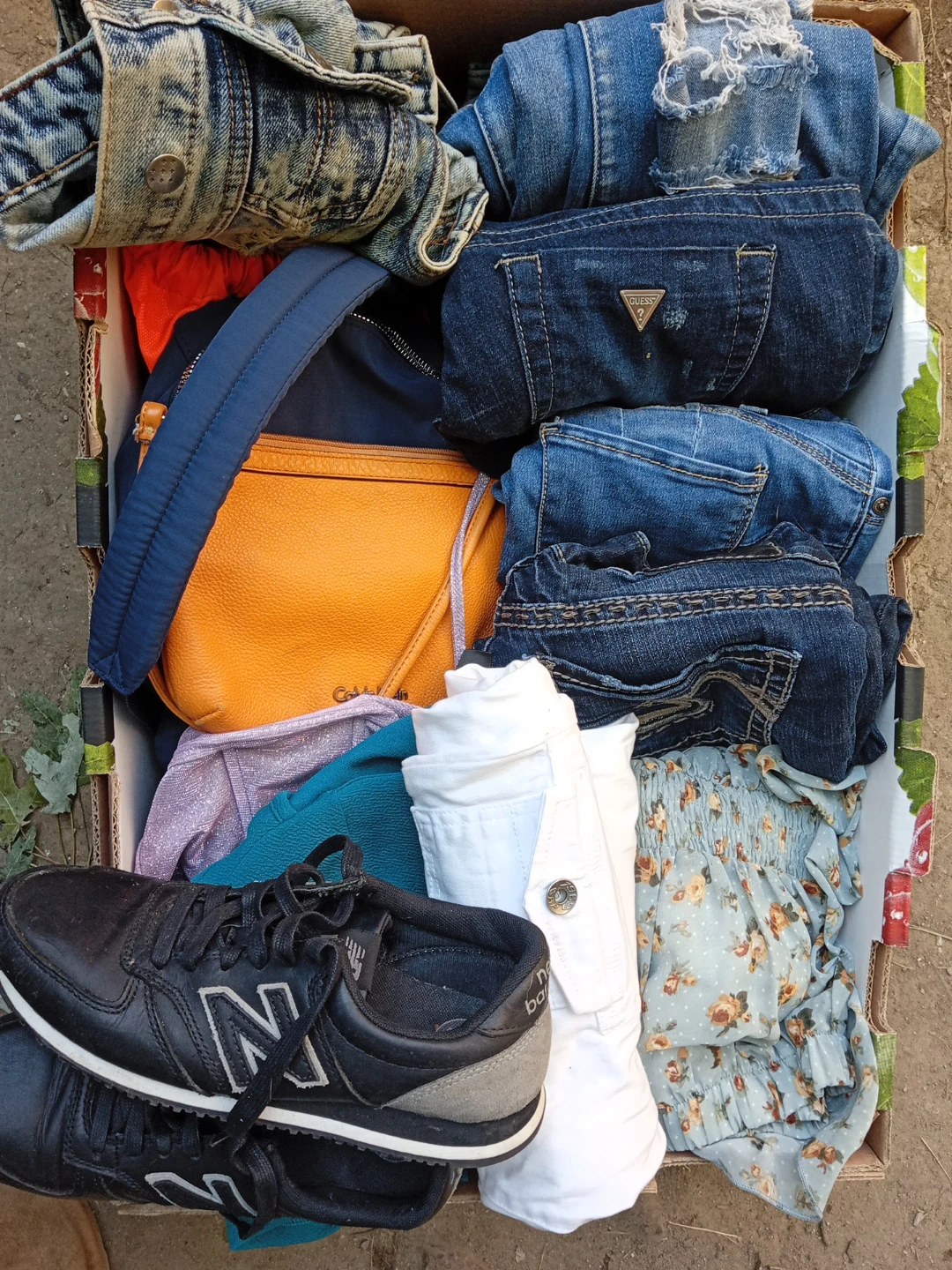 Assorted Women's Clothing & New Balance Sneakers