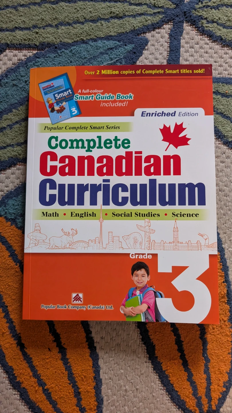 Complete Canadian Curriculum Grade 3 Enriched Edition Book