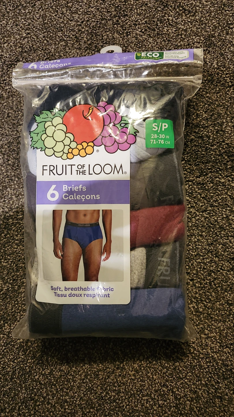 Fruit of the Loom 6 Pack Briefs S/P