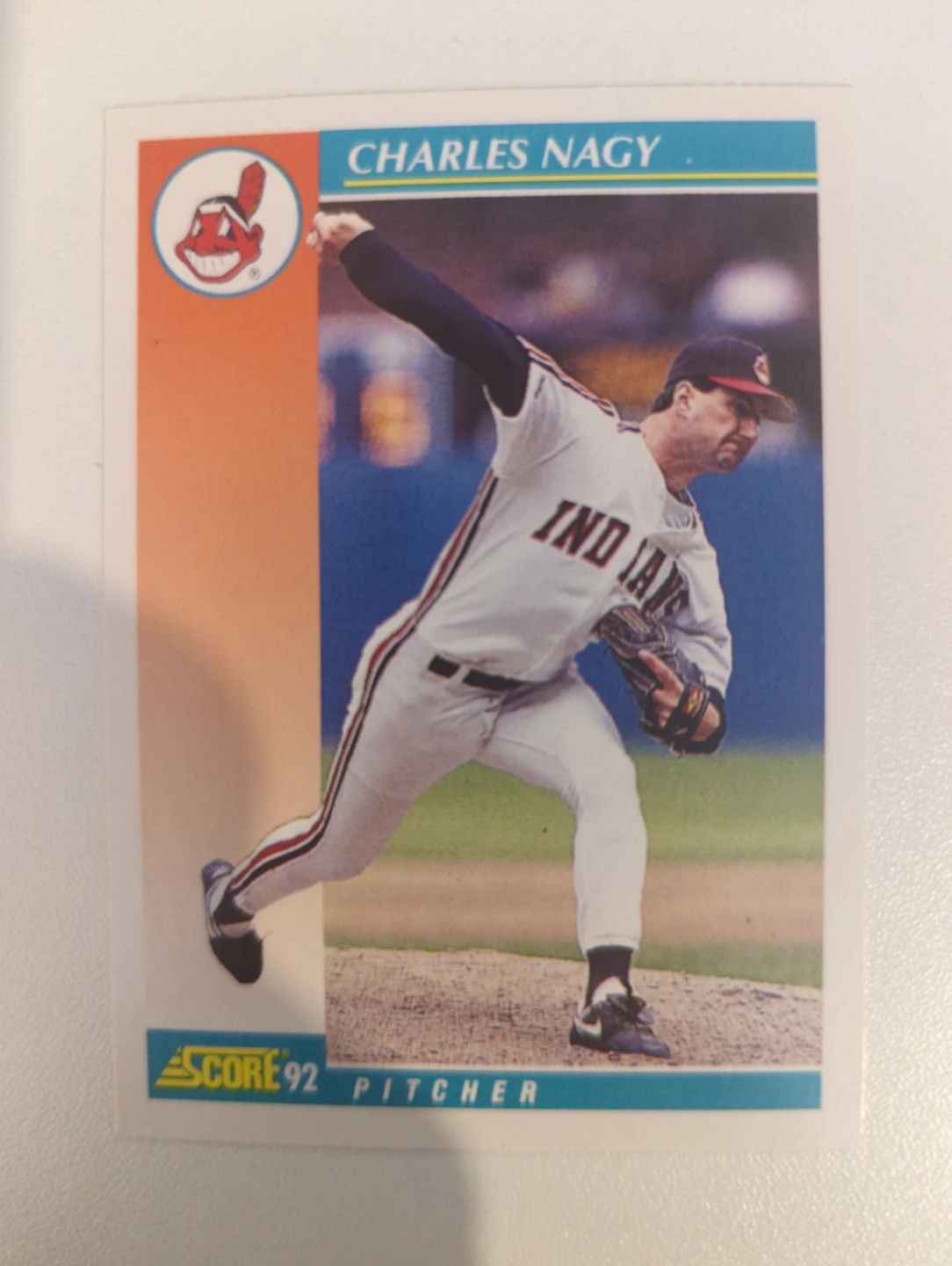 1992 Score Baseball Card - Charles Nagy ⚽