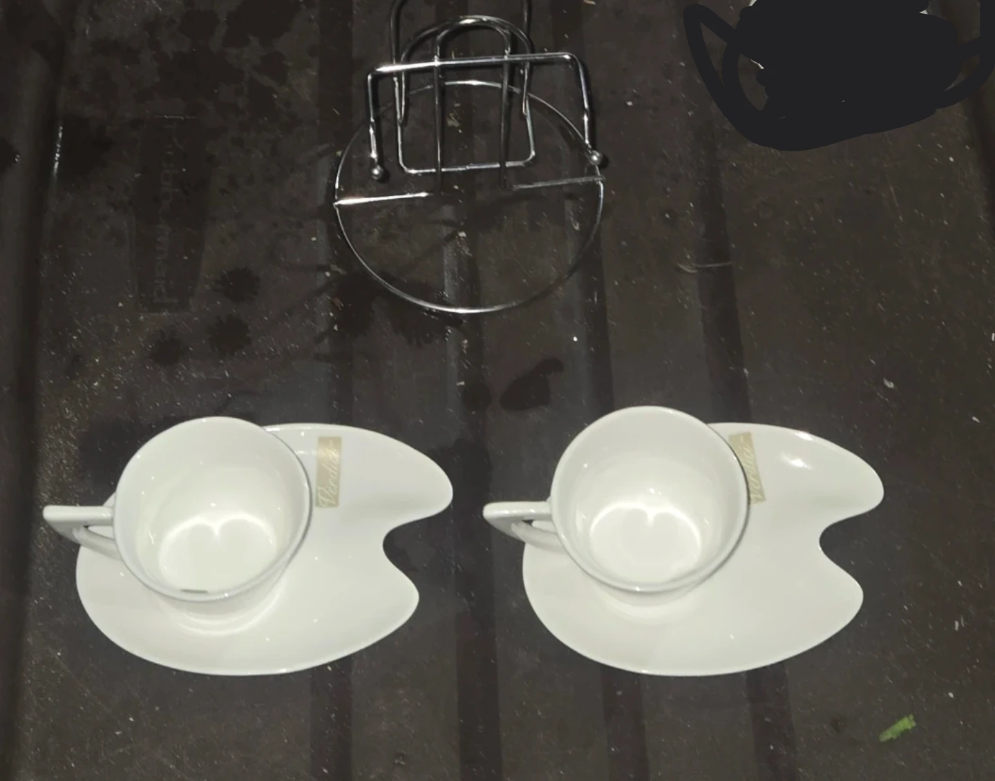 White Teapot and Cup Set