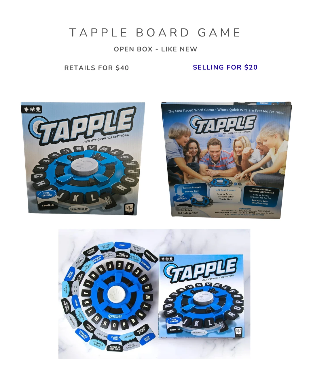 Tapple Board Game