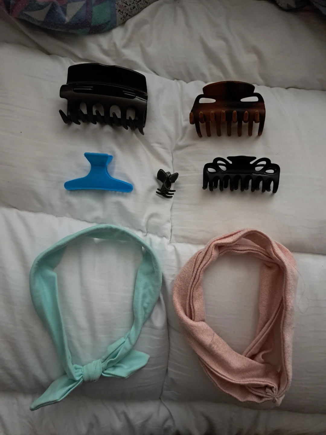 Headbands & Claw Clips Set