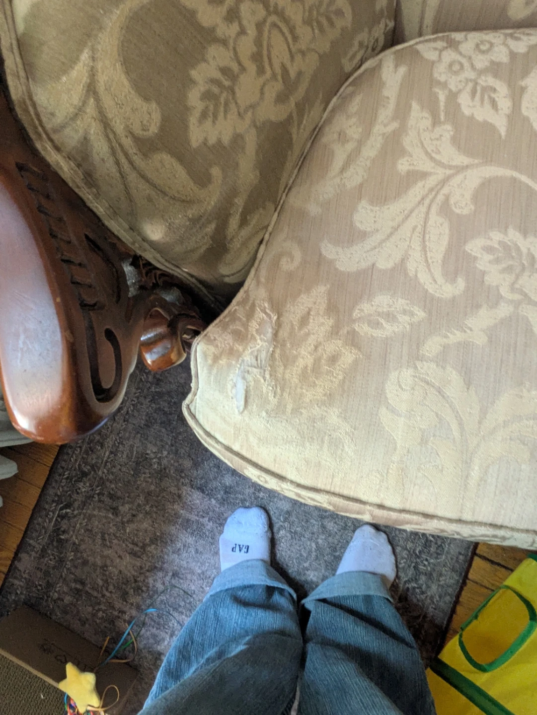 Vintage Sofa and Armchair Set - photo 5