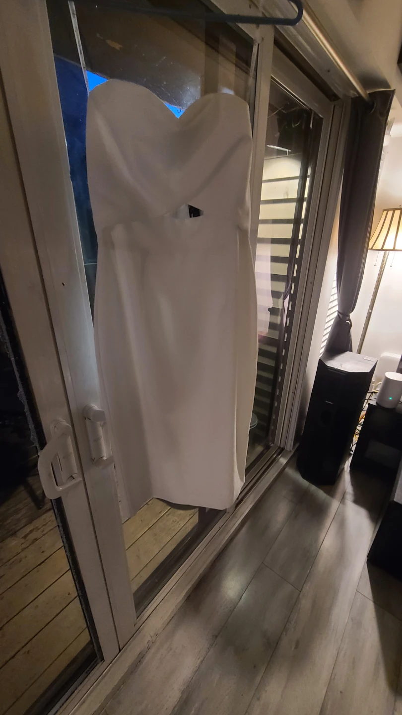 -Classy White Dress - photo 4