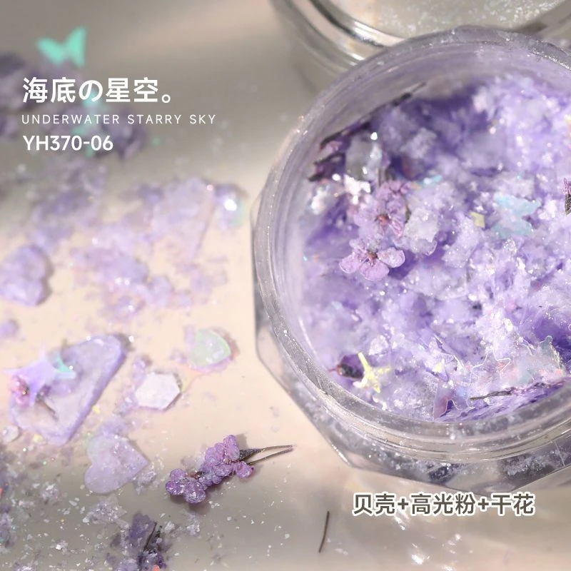 Nail Art Glitter - Underwater Starry Sky - photo 2