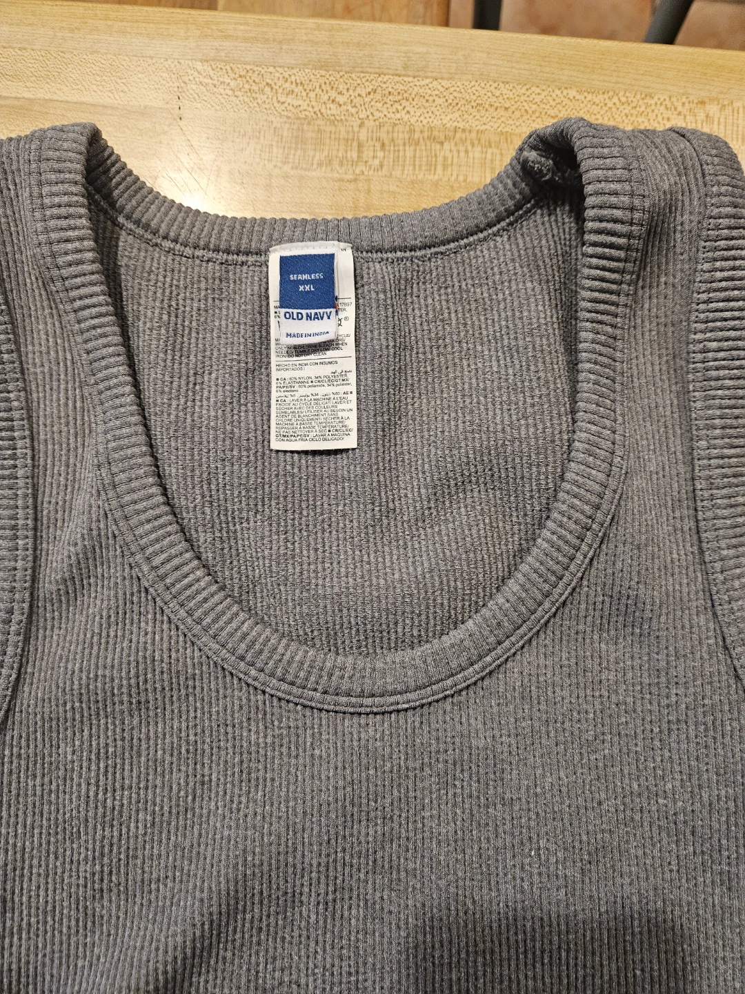 Old Navy Gray Seamless Tank Top XXL - photo 5