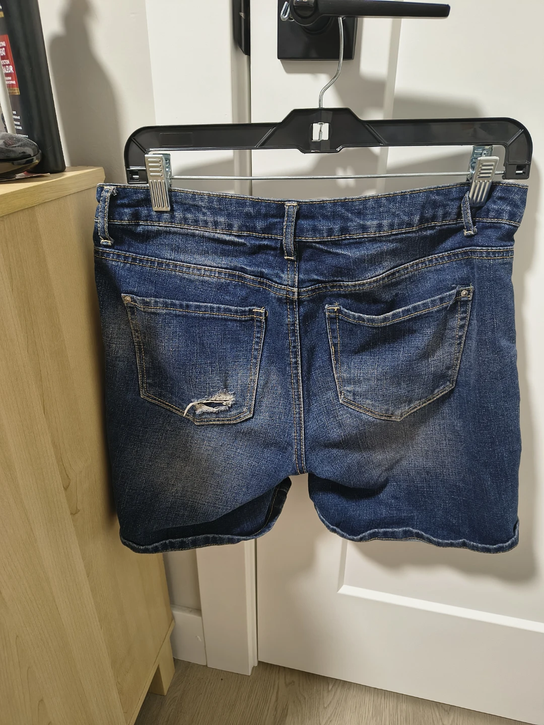 Long Jean shorts - photo 4