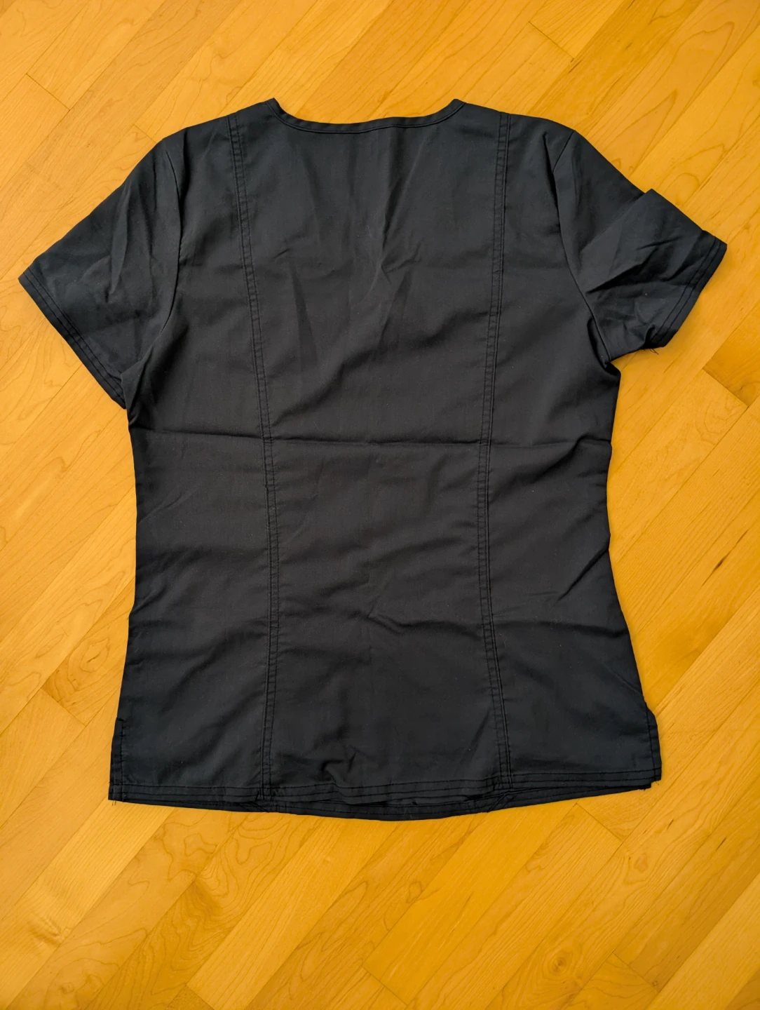 3 Cherokee Workwear Navy Blue Scrub Tops - photo 3