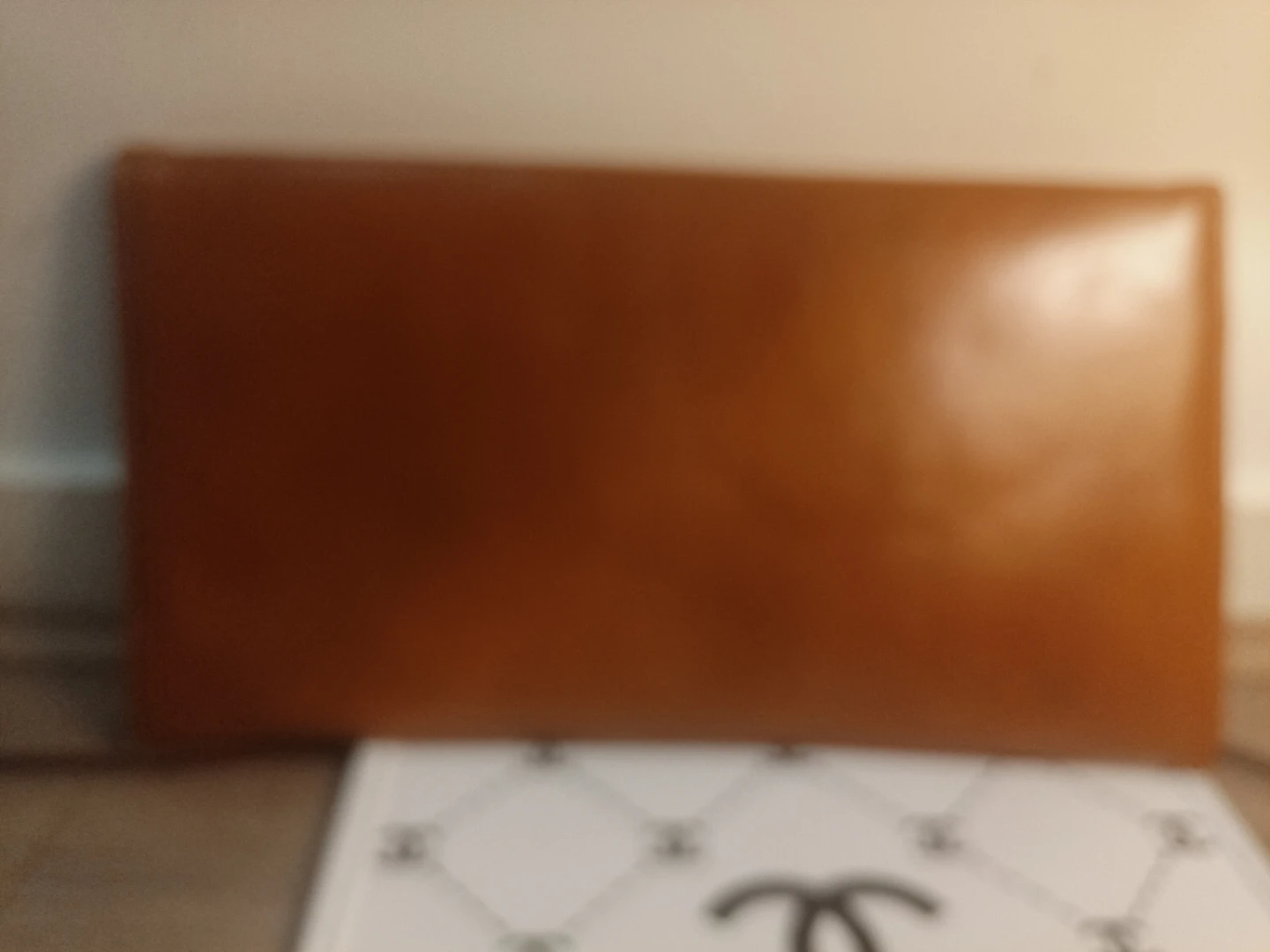 ​🤎 Vintage Calego Camel Leather Envelope Clutch ✨ - photo 2
