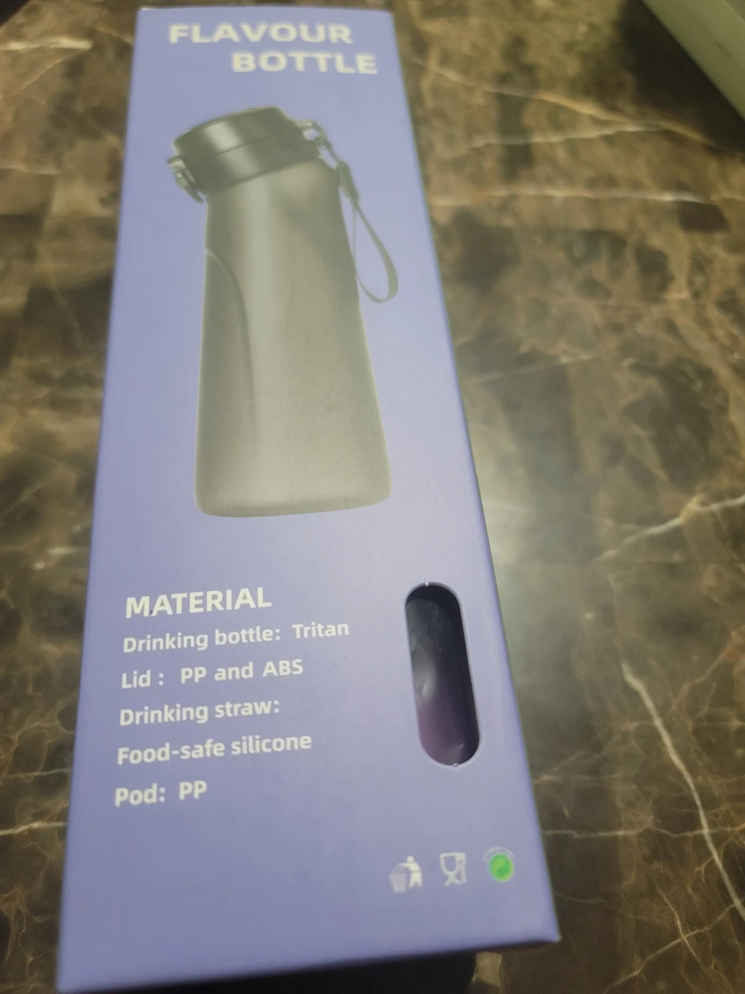 Flavour Bottle 750ml with 3 Pods