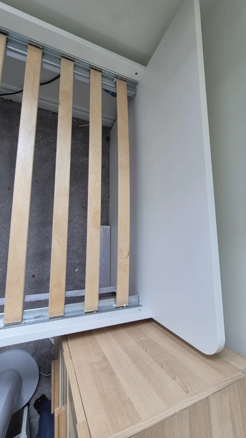Twim Bed Frame with IKEA luroy slats - photo 3