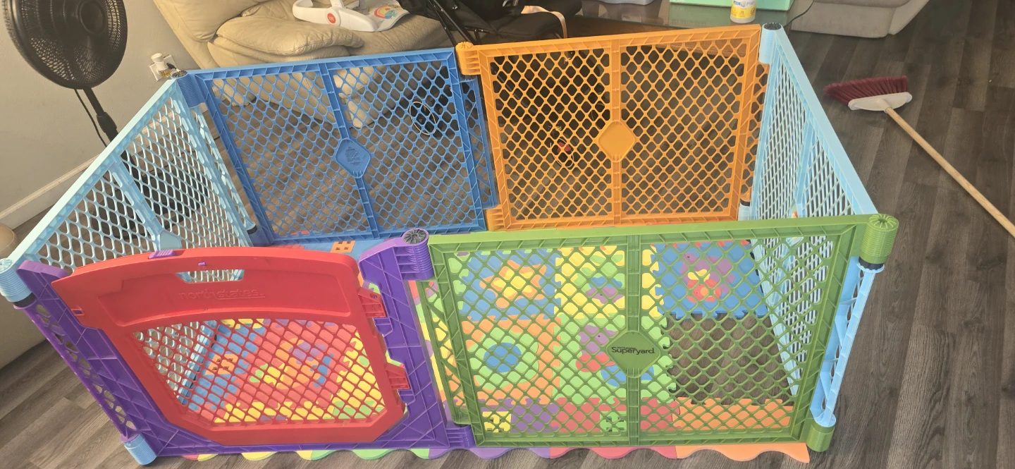 Toddleroo by R for Rabbit Playpen - Multicolor