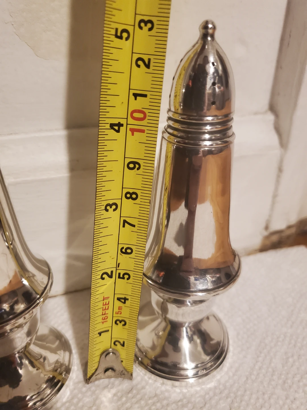 Crown Sterling Weighted Salt and Pepper Shakers - photo 2