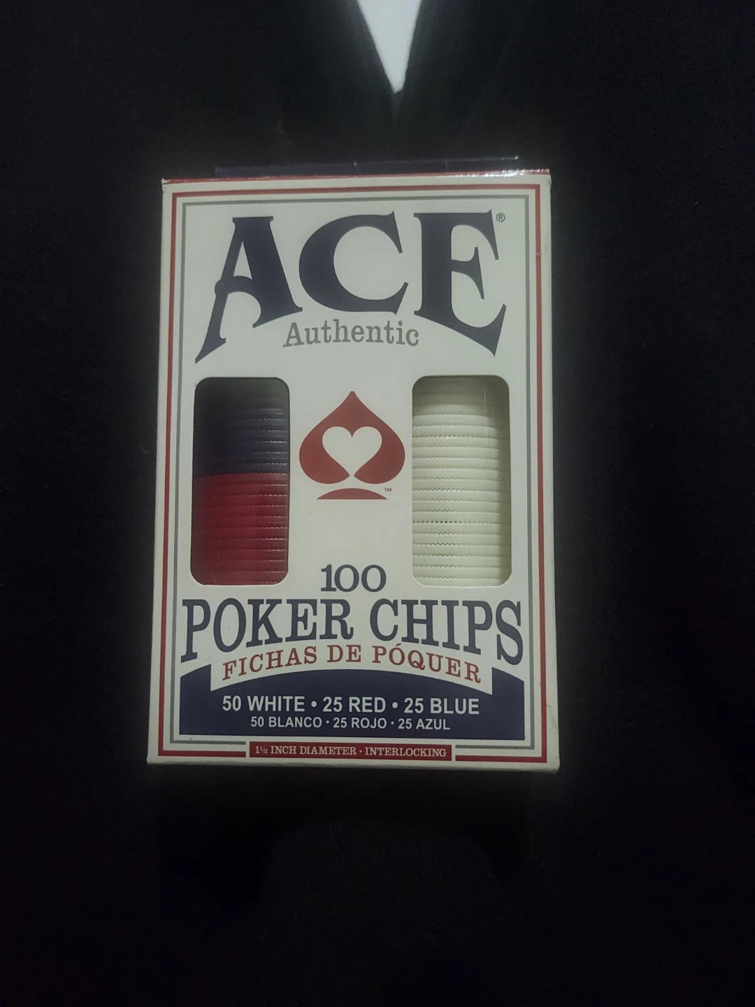 ACE Authentic 100 Poker Chips