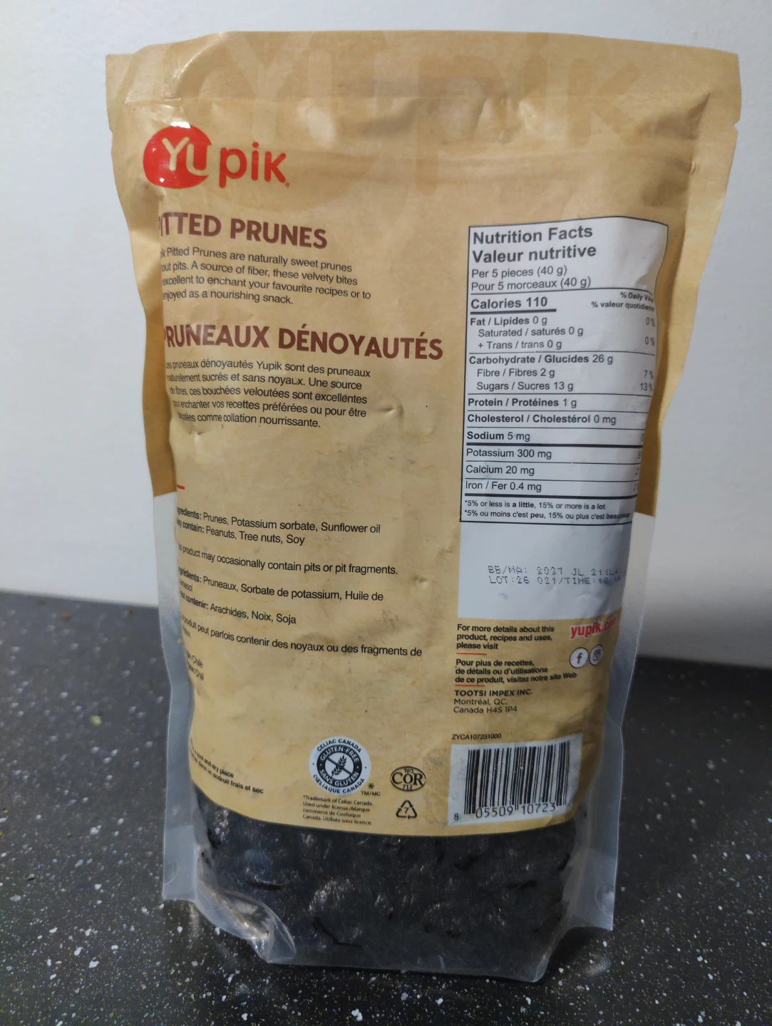 Yupik Pitted Prunes 1 kg - photo 3