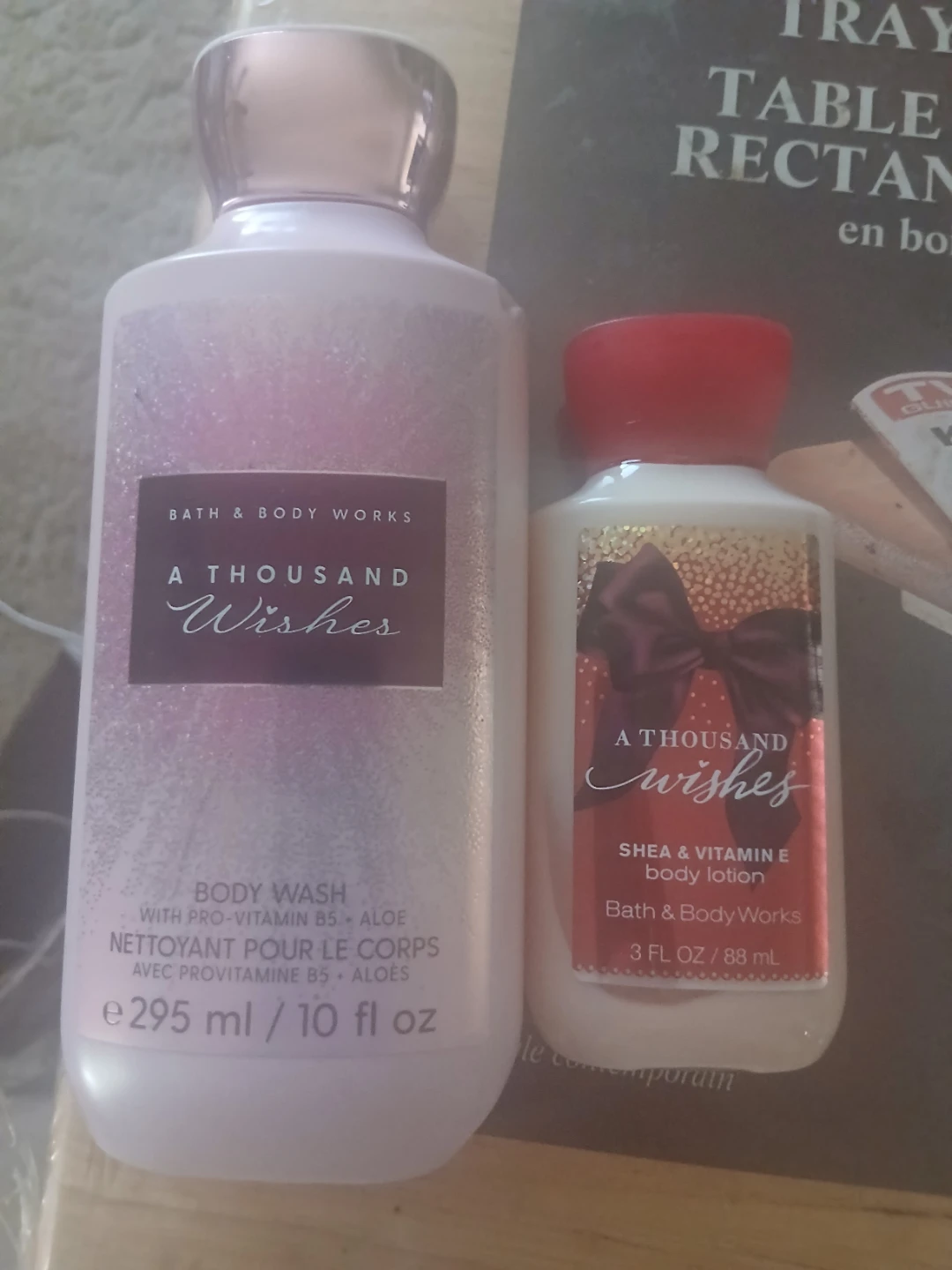 Bath & Body Works A Thousand Wishes Body Wash and Lotion Set