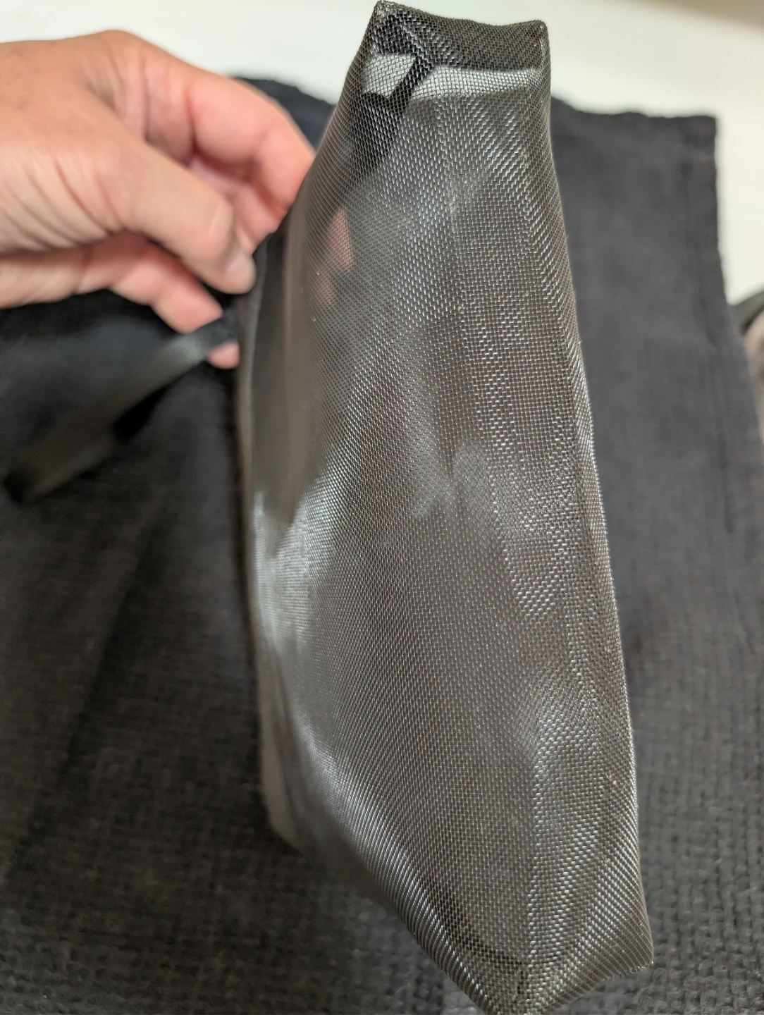 Black Mesh Pouch/MakeUp Bag - photo 4
