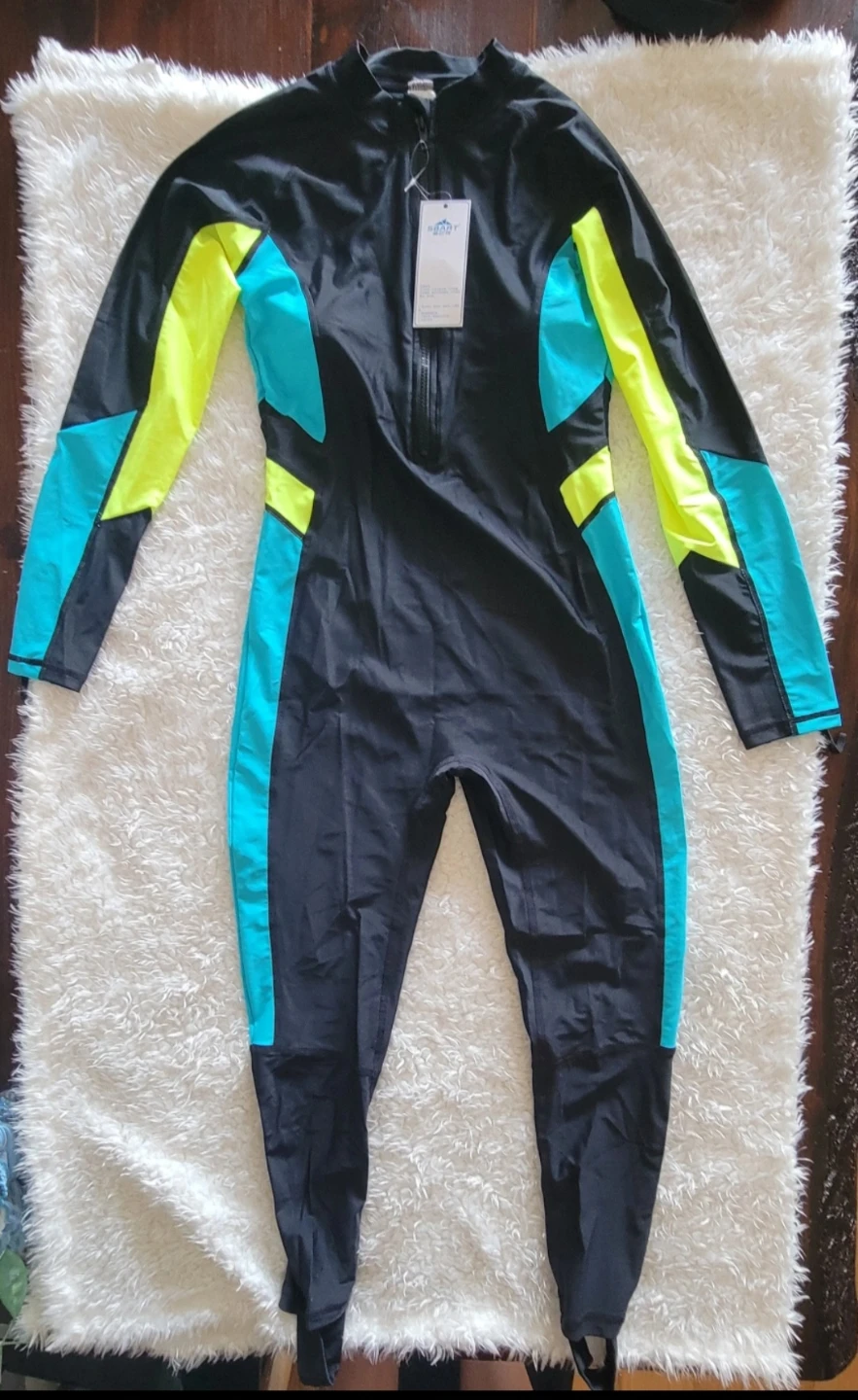 BNWT Women's Large Full Body Swimsuit Rash Guard - photo 3